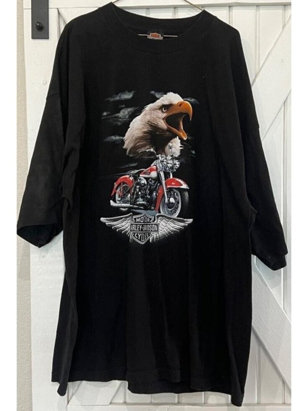 Harley Davidson Mens T-shirt Size 4XL High Desert Boise Idaho Black Short Sleeve